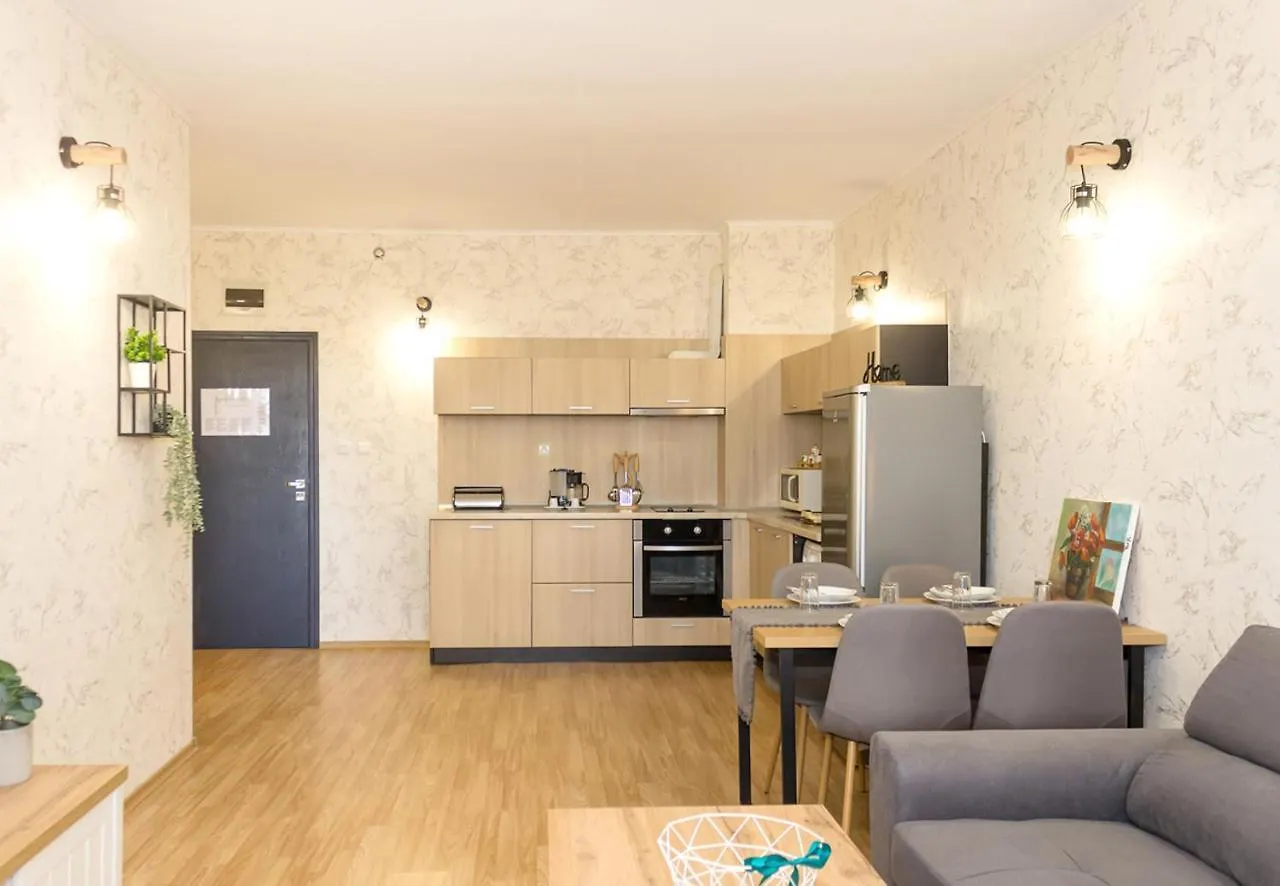 Apartment Bright 1-Bedroom Flat With Balcony In Golden Sands By Flat Mаnager